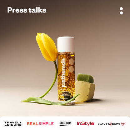 Press talks ayugrowth hair oil